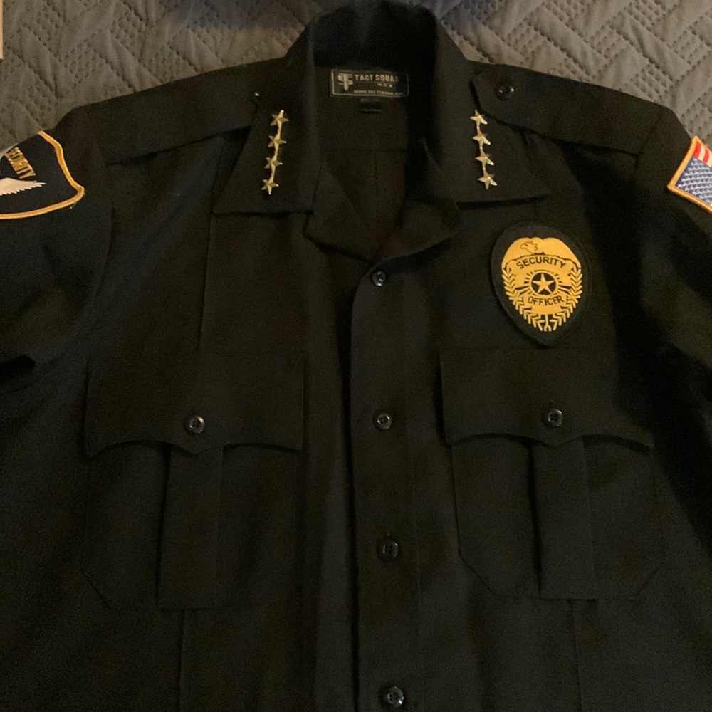 Pleated Women’s Security Guard Shirt